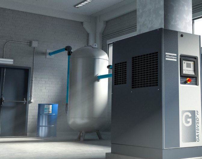 Technische controle van een persluchtvat door een erkende inspecteur van Normec BTV.